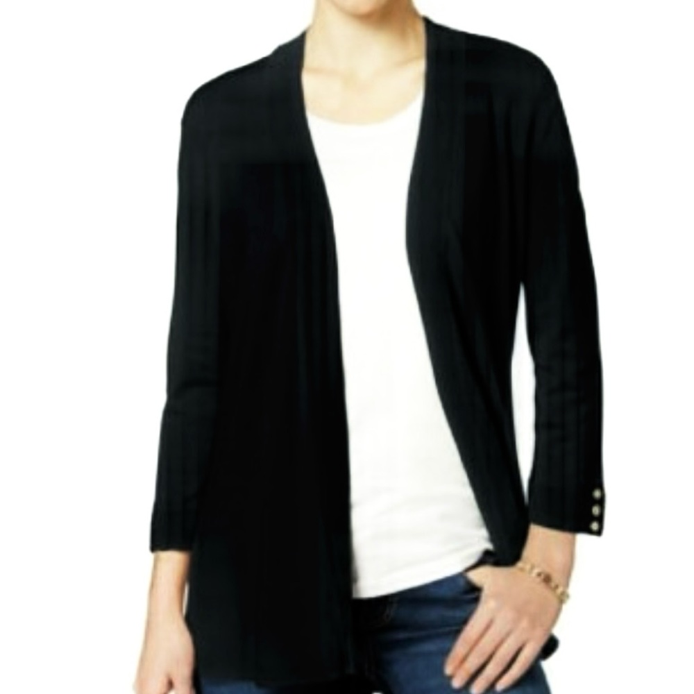 3/$10 Charter Club Black Cardigan Sweater